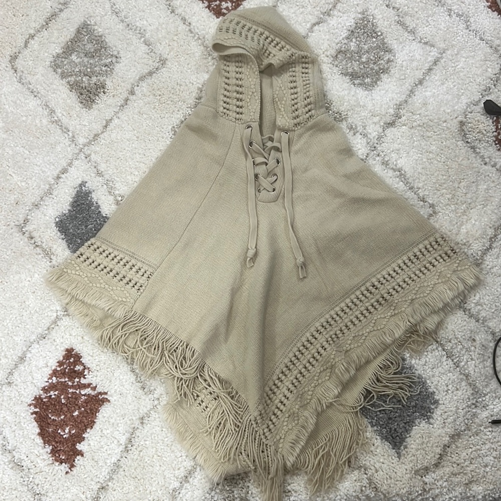 Hooded Poncho